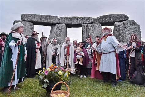 Neo pagan equinox celebration
